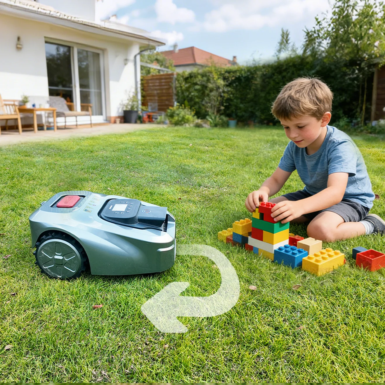 Juhtmevaba RTK+AI robotniiduk