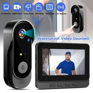 Nutikas juhtmeta videouksekell öönägemisega
