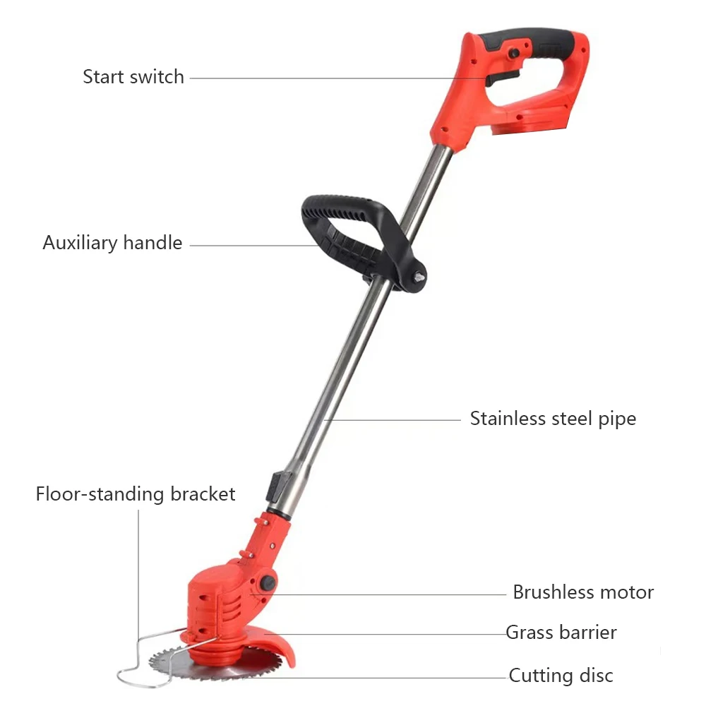 Reguleeritav juhtmeta murutrimmer - Pilt 7