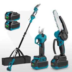 Aiatooriistade komplekt 3-in-1 teleskoopmastiga