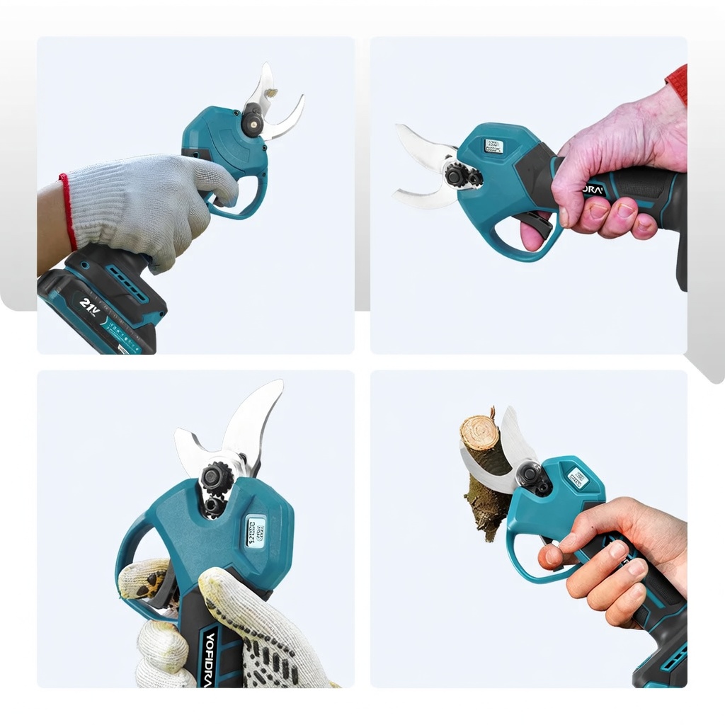 Harjadeta elektrilised oksakäärid 30mm 2 käiku - Pilt 3